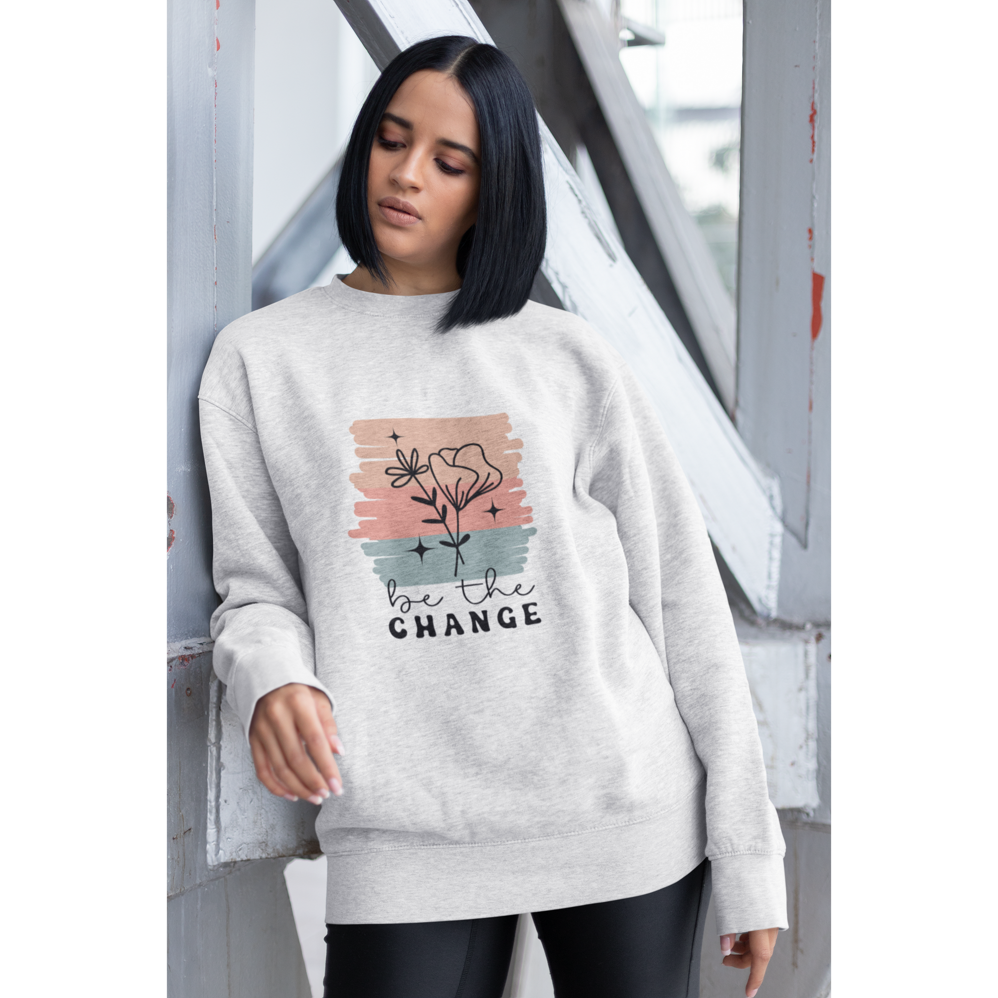 BE THE CHANGE LONG SLEEVE SHIRT Comfy TeacherZ